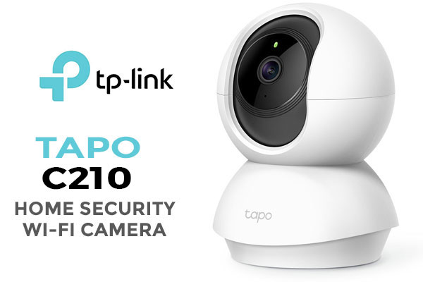 TP-LINK Tapo C210 New Pan/Tilt Home Security Wi-Fi Camera