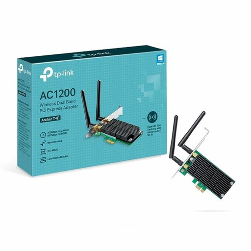 [120000100008] TP-LINK Archer T4E AC1200 Wireless Dual Band PCI Express Adapter