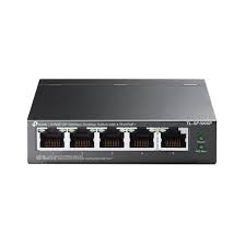 [250000100004] TP-LINK TL-SF1005P  5-Port 10/100Mbps Desktop Switch with 4-Port PoE plus