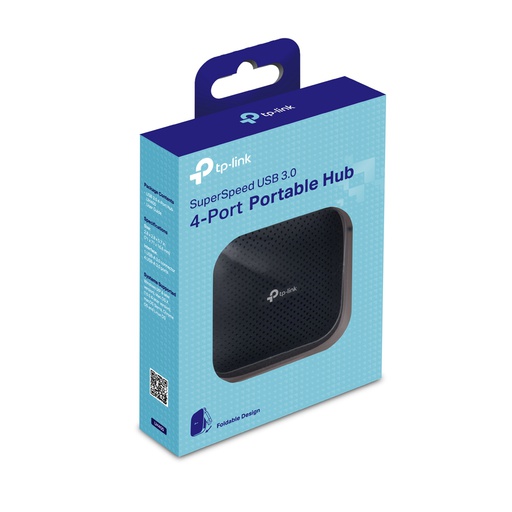 [110000100046] TP-LINK UH400 USB 3.0 4-Port Portable Hub